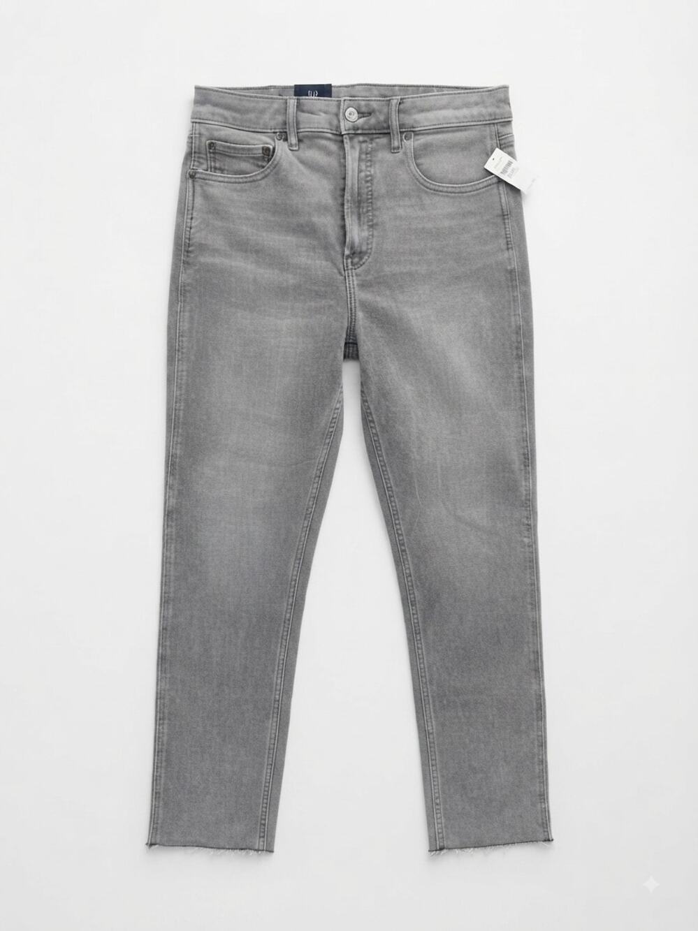 GAP Jeans Womens 29/8R Gray Vintage Slim Sky High Rise Stretch Denim Pants New